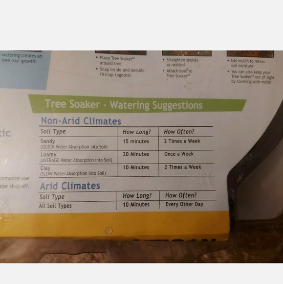 Nelson Tree Soaker Slow Release Tree Watering Ring, 1-3" Diameter, New - Picture 6 of 6